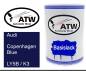 Preview: Audi, Copenhagen Blue, LY5B / K3: 500ml Lackdose, von ATW Autoteile West.